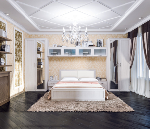 Кровать 1600 Флоренция СБ-2395