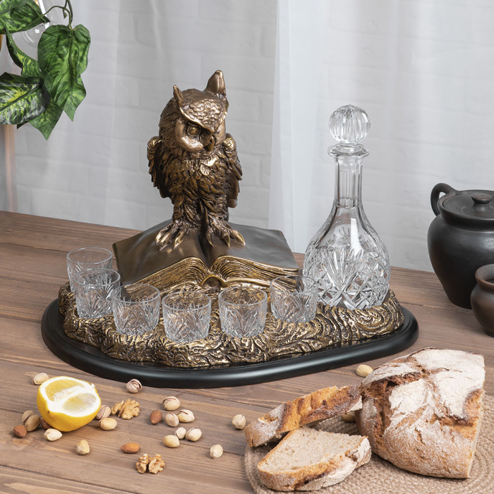 Сопутствующие товары, Питейный набор Ученый филин