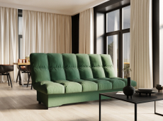 Диваны с ящиком для белья, Прямой диван Финка ППУ, велюр