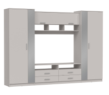 Стенки для гостиной, Шкаф многоцелевого назначения Вена 91.01 