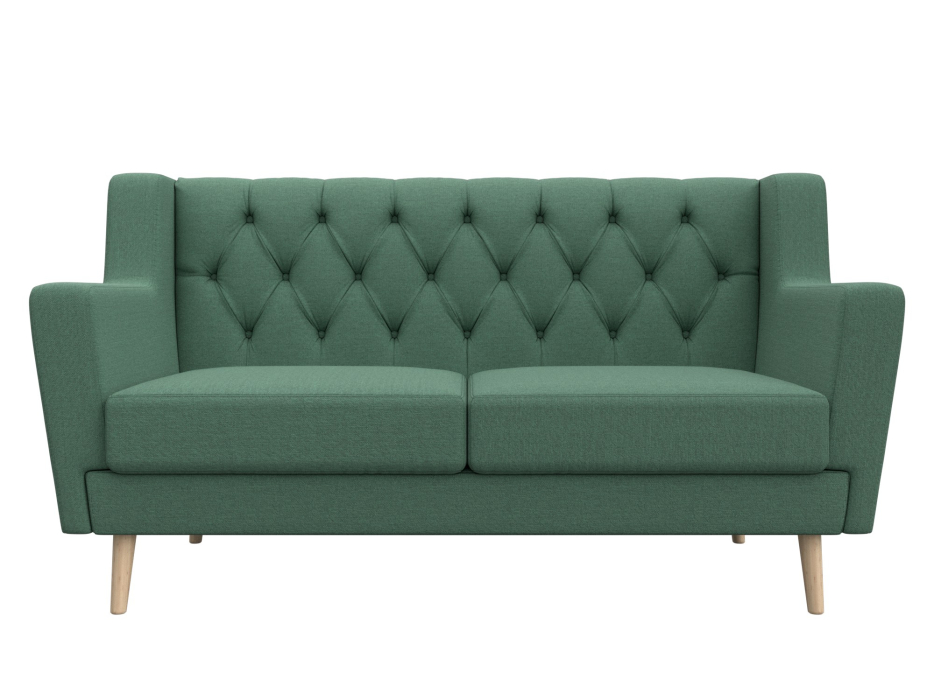 Диваны прямые кухонные, Диван кухонный прямой Брайтон 2 Люкс, рогожка Амур