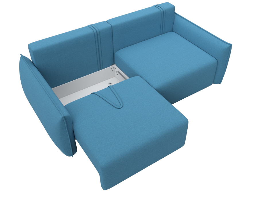 Диваны еврокнижки, Диван прямой Лига-051 НПБ, рогожка Амур