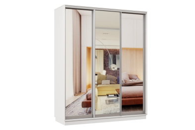 Шкаф-купе Премьер 24 белый