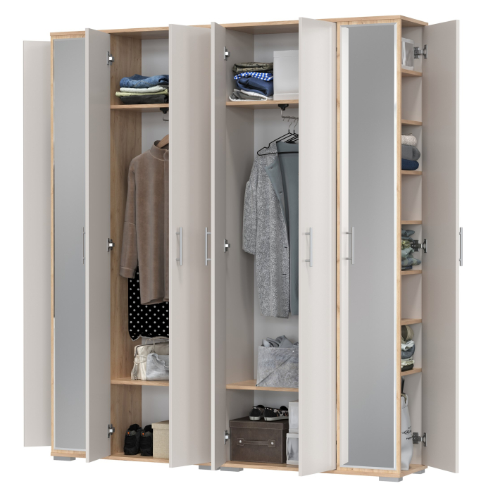 Прихожие, Две прихожих с зеркалом Домино-мини 2-3421