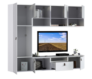 Гостиная (стенка) Тренд Белый / ЛДСП Белла Белый Альпийский