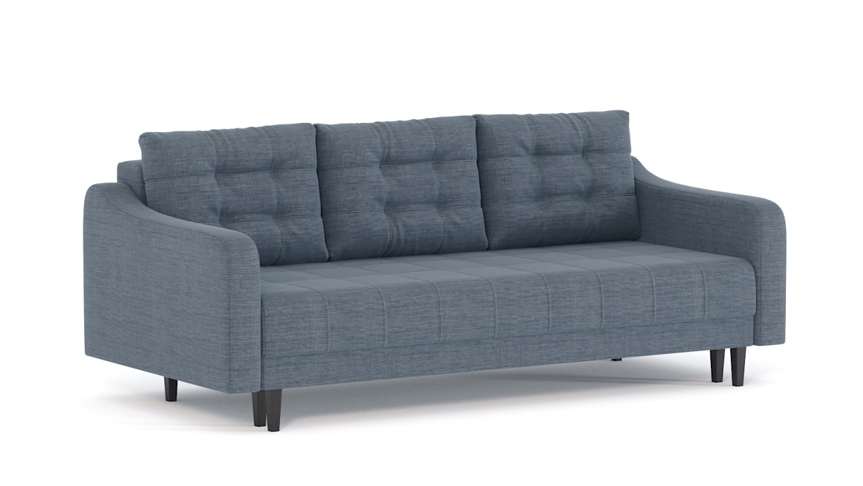 Диваны еврокнижки, Диван-кровать еврокнижка-пантограф Уильям, рогожка