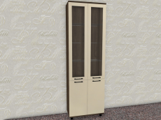 Шкафы двухстворчатые, Модульная система Грейс Шкаф ШК-5036  Гикори Джексон Темный