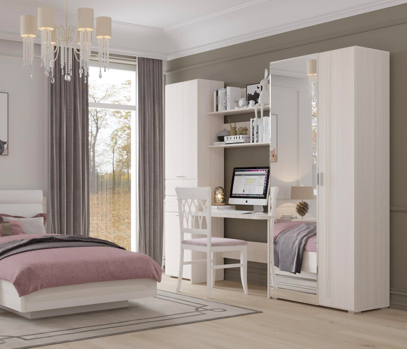 Детские столы, Стол письменный Лотос ПС-801, бодега белая