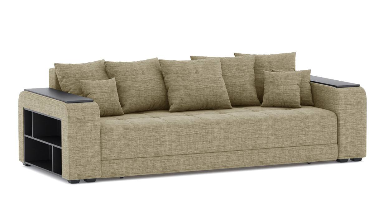 Диваны еврокнижки, Диван-кровать еврокнижка Дубай ПБ, рогожка