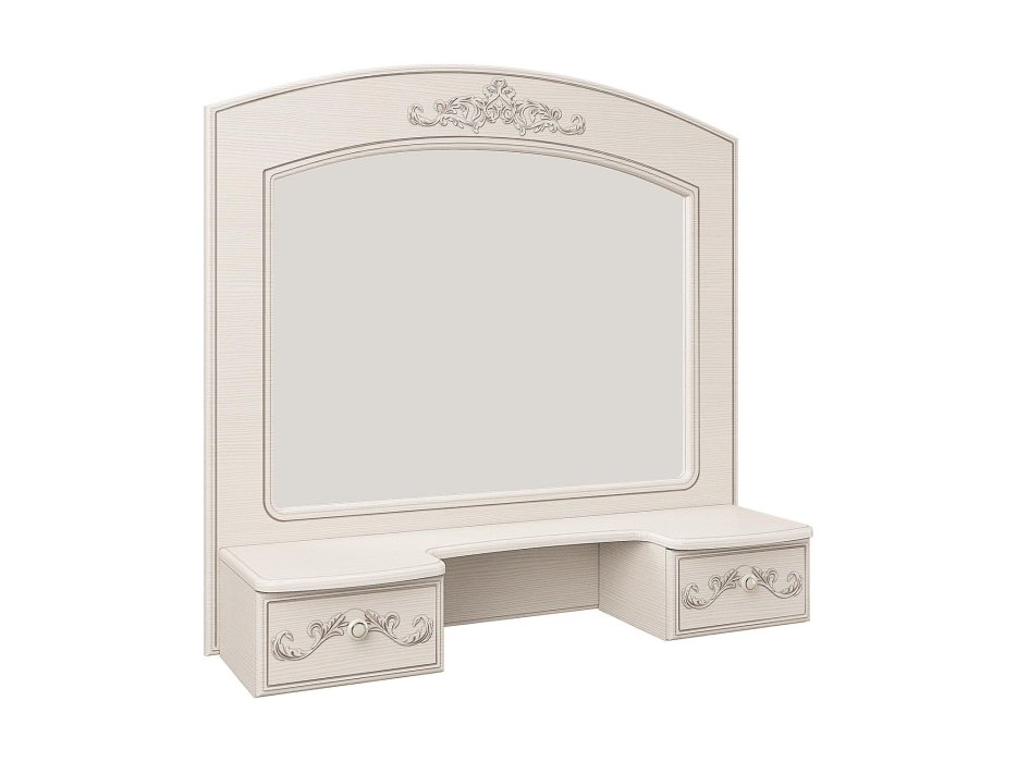 Зеркала в спальню, Каролина Полка с зеркалом к туалетному столику 