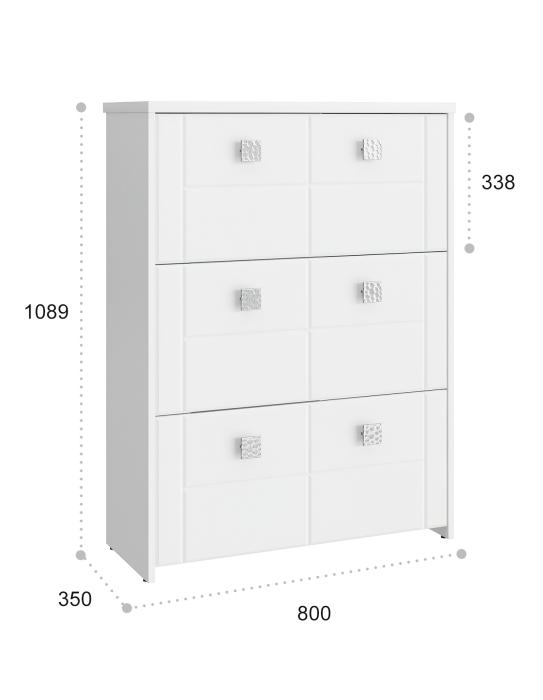 Тумбы, Шкаф под обувь Изабель ИЗ-55К