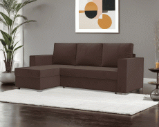 Диваны угловые в гостиную, Диван угловой Рим (Велюр)