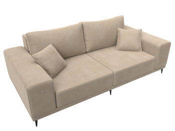 Прямой диван Льюес, велюр