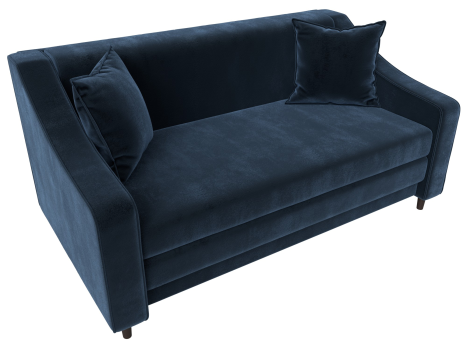 Диваны кровати прямые, Диван прямой Лига-071, велюр TOWER