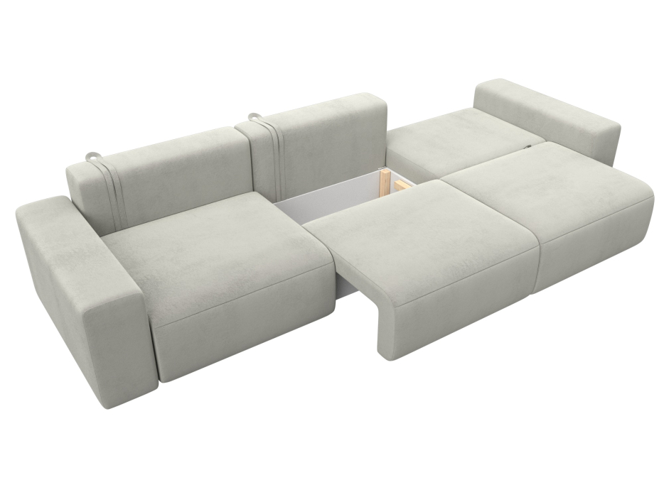 Диваны еврокнижки, Диван прямой Лига-036 НПБ Классик Лонг, велюр TOWER