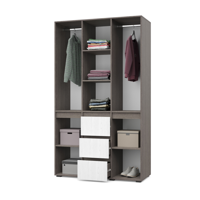 Шкафы распашные, Модульная система Тифани Т34 Шкаф