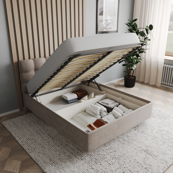 Мягкая кровать, Кровать Prime Soft 160х200 с подъёмным механизмом