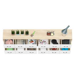 Комод РВК 127-1204 12-ть выдвижных ящика