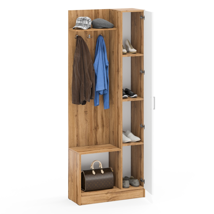 Прихожие, Прихожая с зеркалом в маленькую прихожую РВК Камелия-8