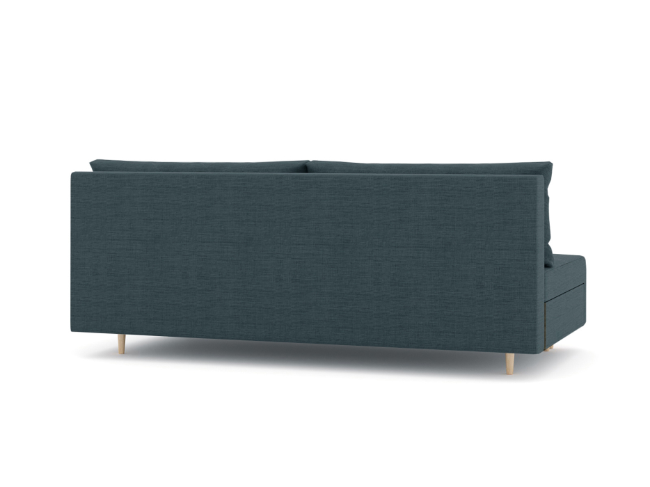 Диваны еврокнижки, Диван-кровать Милли без подлокотников, рогожка Люкс