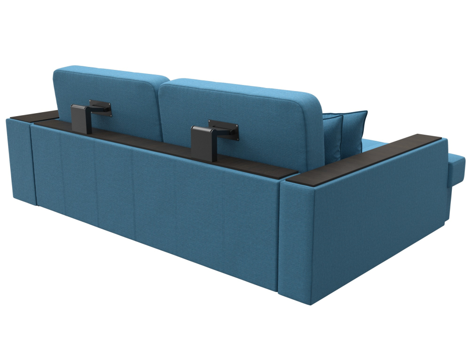 Диваны угловые в гостиную, Диван угловой Брюссель левый угол, рогожка Амур