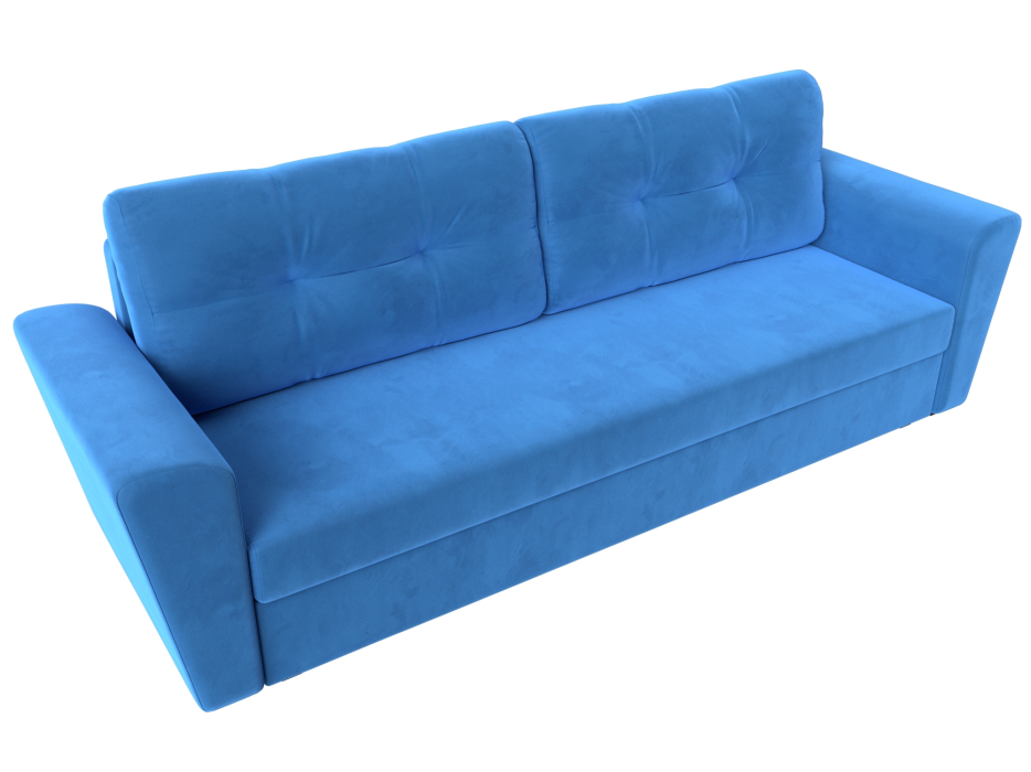 Диваны еврокнижки, Прямой диван Амстердам Лайт, велюр