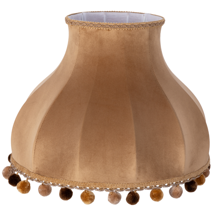 Настольная лампа, Настольная лампа Ваза Ребристая Бронза Классика