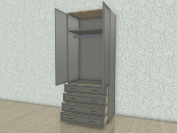 Модульная система Карина Шкаф ШК-1006
