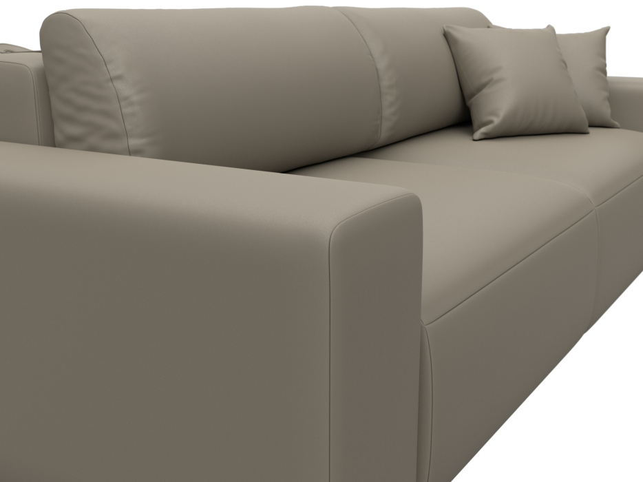 Диваны еврокнижки, Диван прямой Лига-036 НПБ Классик, экокожа GRIFON