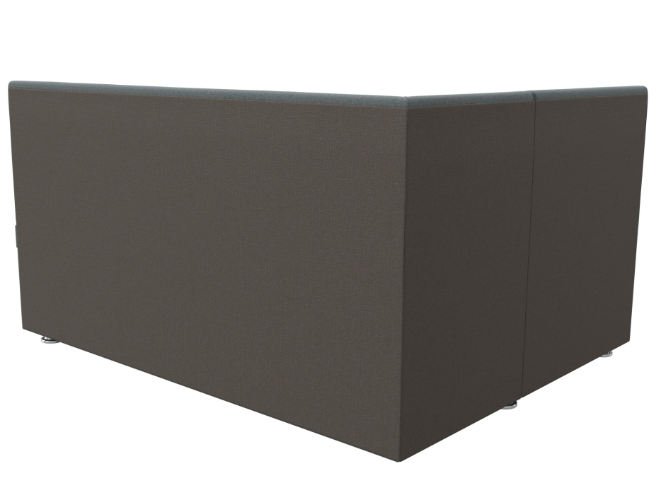 Кухонные уголки, Диван кухонный угловой Уют левый угол, рогожка Амур