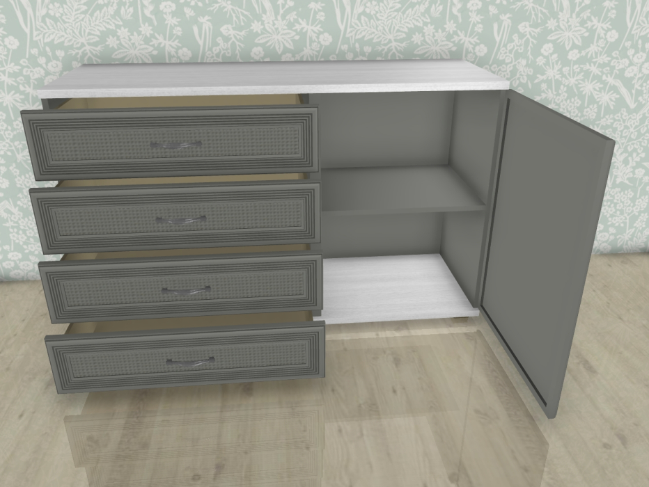 ТВ-тумбы, Модульная система Карина Тумба ТБ-1015