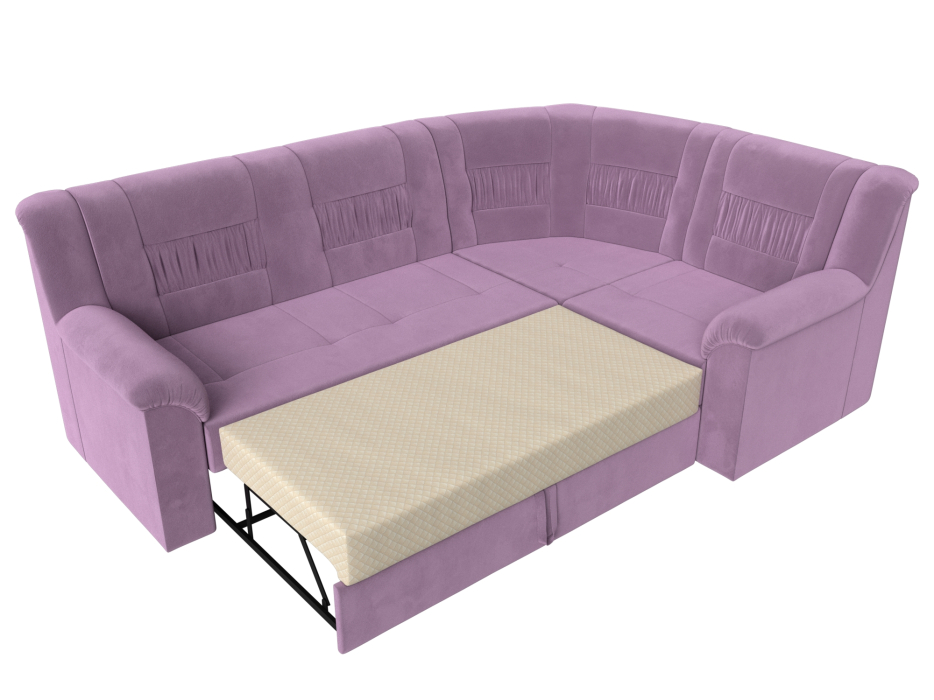 Диваны угловые в гостиную, Угловой диван Карелия правый, микровельвет