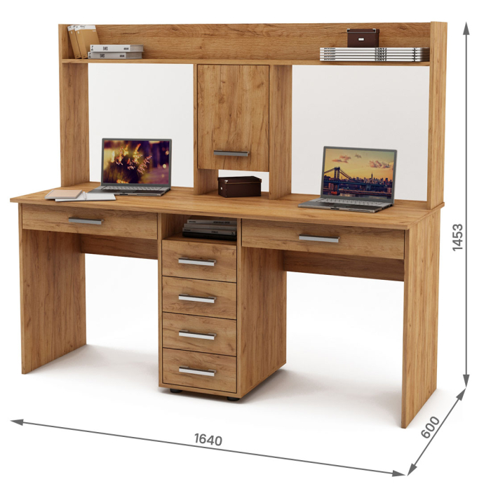 Прямые, Письменный стол Остин-16Я