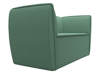 Диван кухонный прямой Бергамо 2-х местный, рогожка Амур