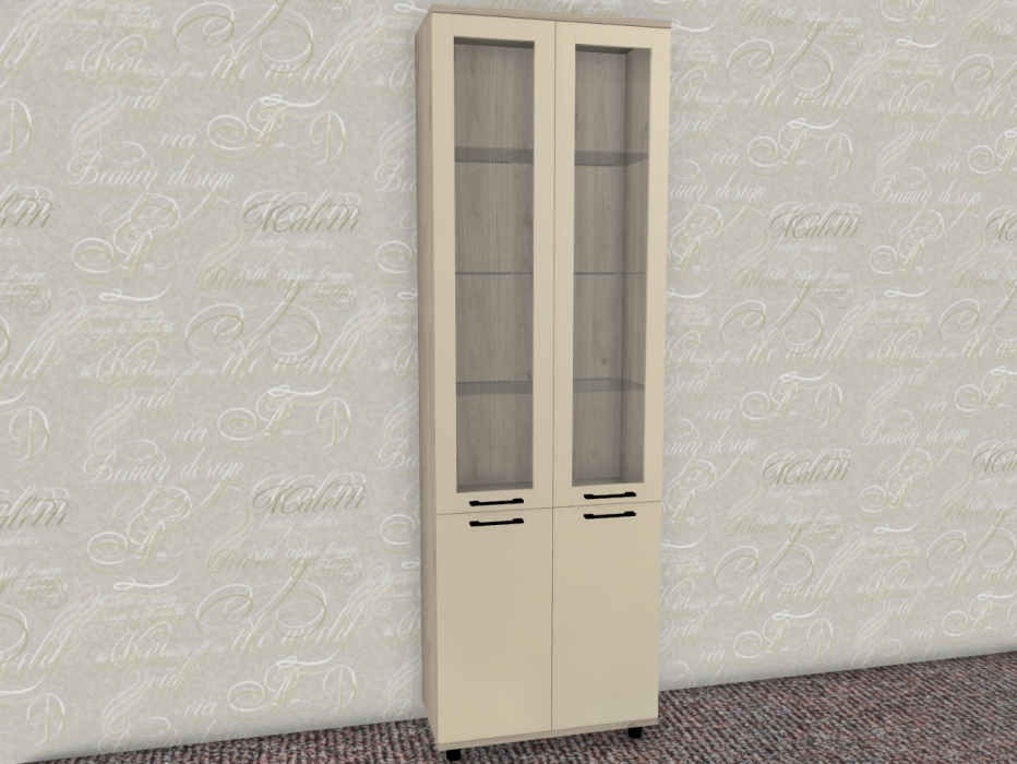 Шкафы двухстворчатые, Модульная система Грейс Шкаф ШК-5036  Гикори Джексон Светлый