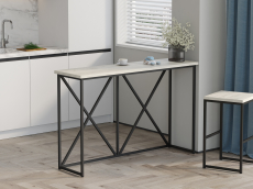 Журнальные столики, Консоль Айсберг Лофт 01 Черный