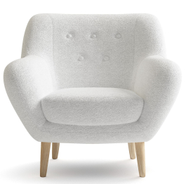 Кресло Элефант мягкое, Искусственный мех