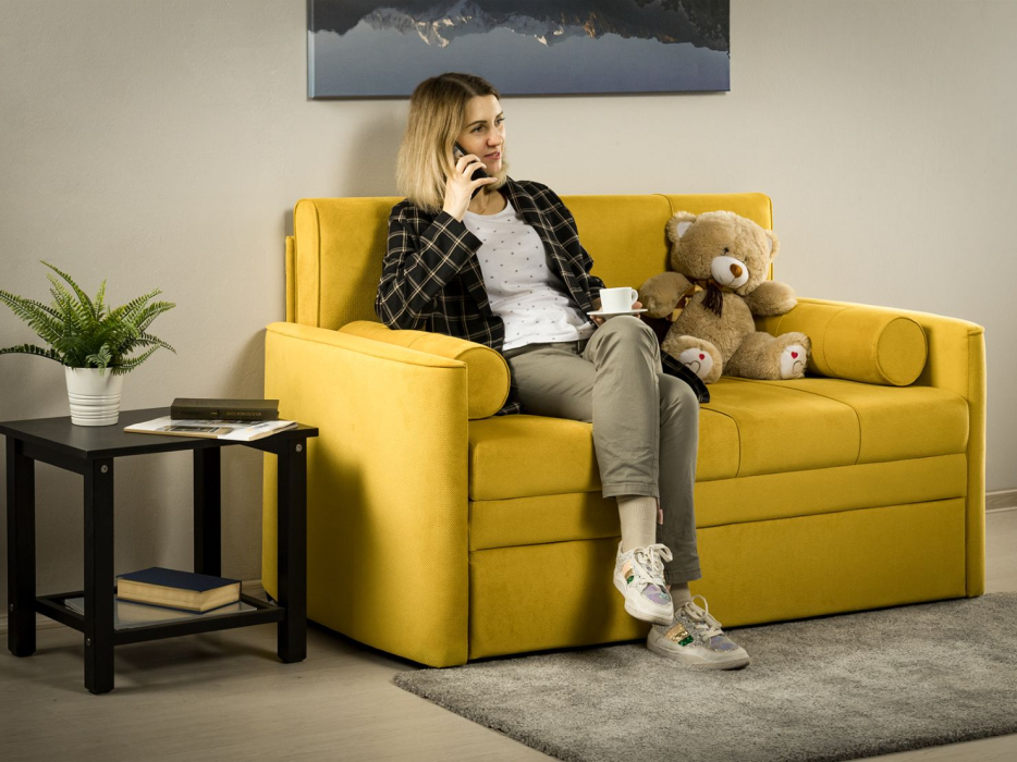 Диваны с ящиком для белья, Диван-кровать Мелани (120)