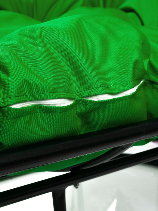 Диваны, Диван МАМАСАН без ротанга чёрный металл