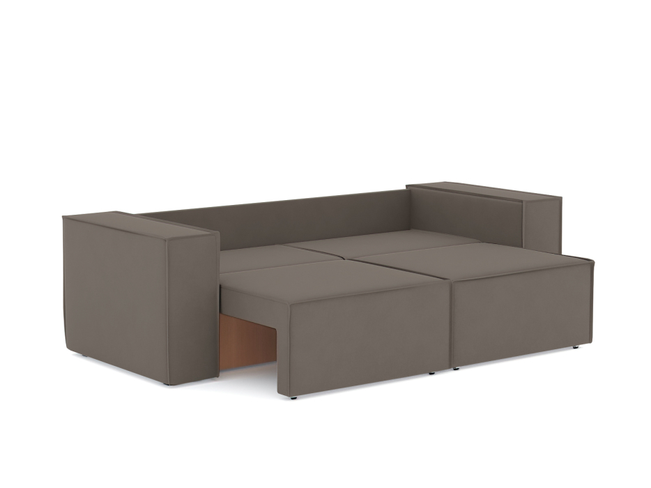 Диваны еврокнижки, Диван-кровать Лофт еврокнижка-трансформер, велюр