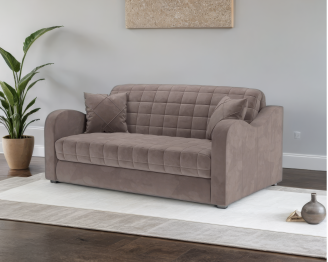 Диван аккордеон Барон №4 НПБ 120*200 см (Велюр)