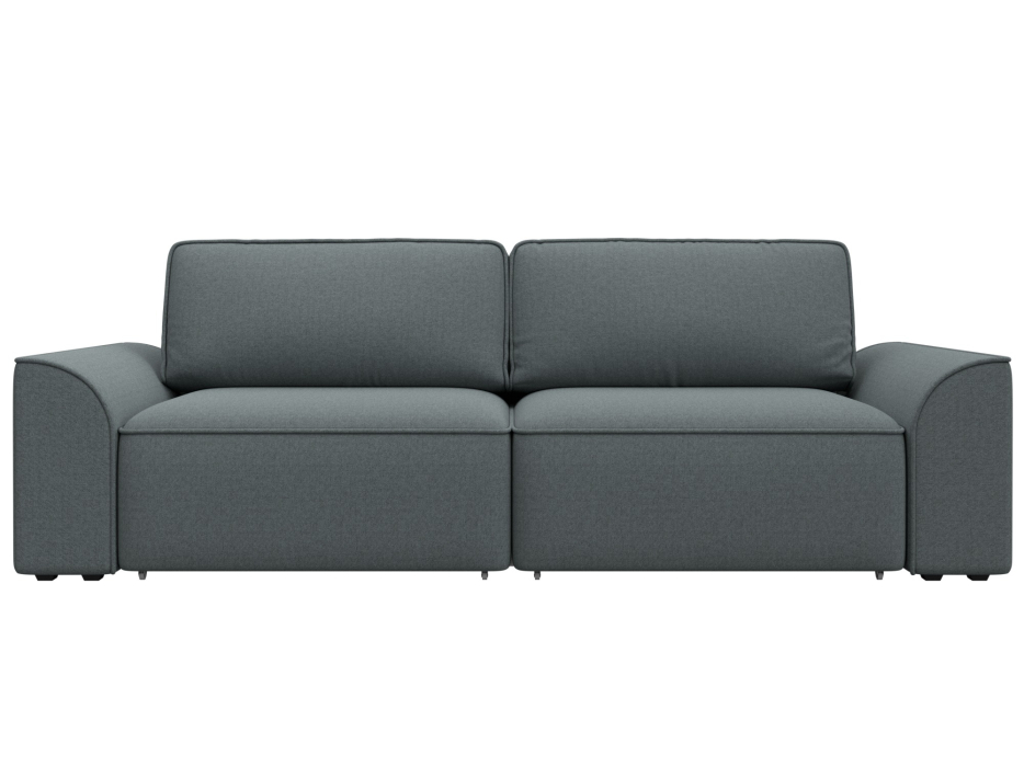 Диваны еврокнижки, Диван прямой Лига-048 НПБ, рогожка Амур