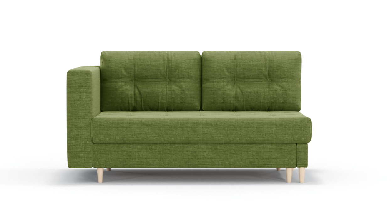 Кушетка диван, Кушетка Лея, рогожка Люкс