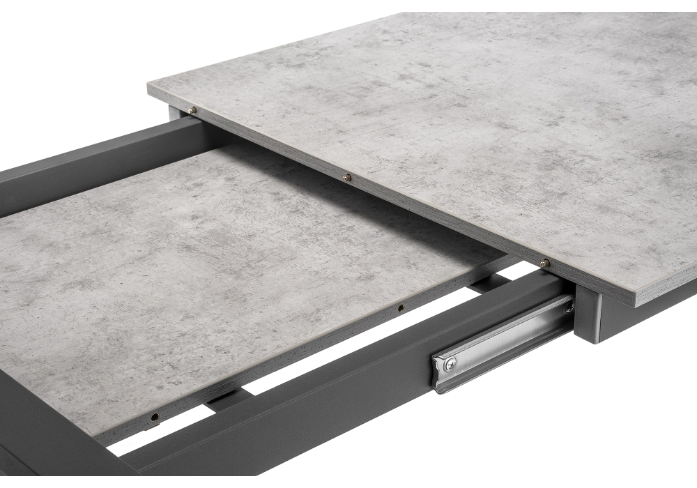 Обеденные столы, Стол деревянный Центавр 120 (160) х 70 (черный матовый)