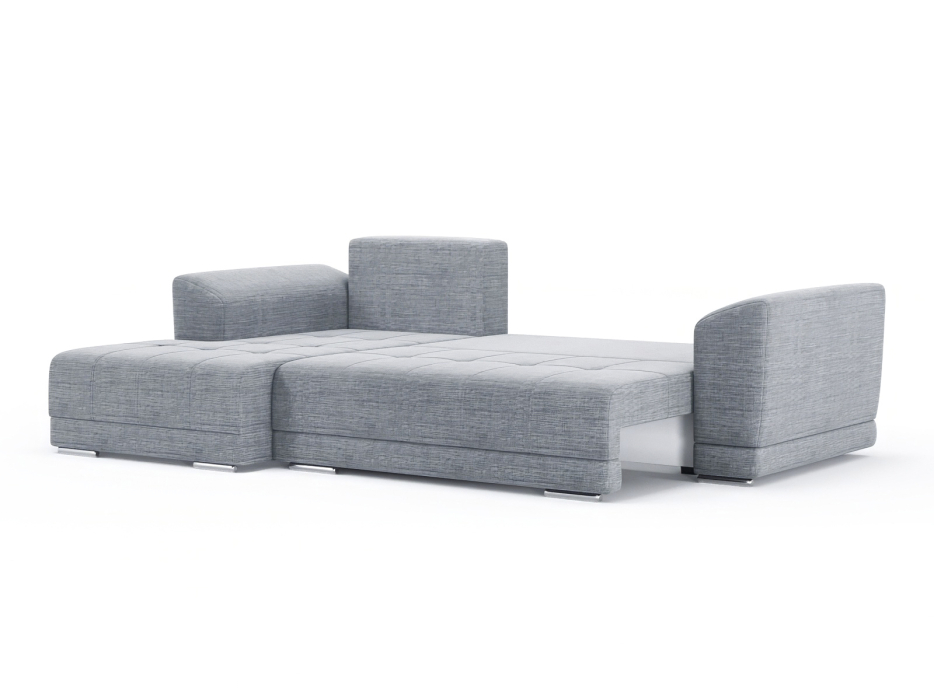 Диваны угловые в гостиную, Диван-кровать угловой Рентон еврокнижка, рогожка Люкс