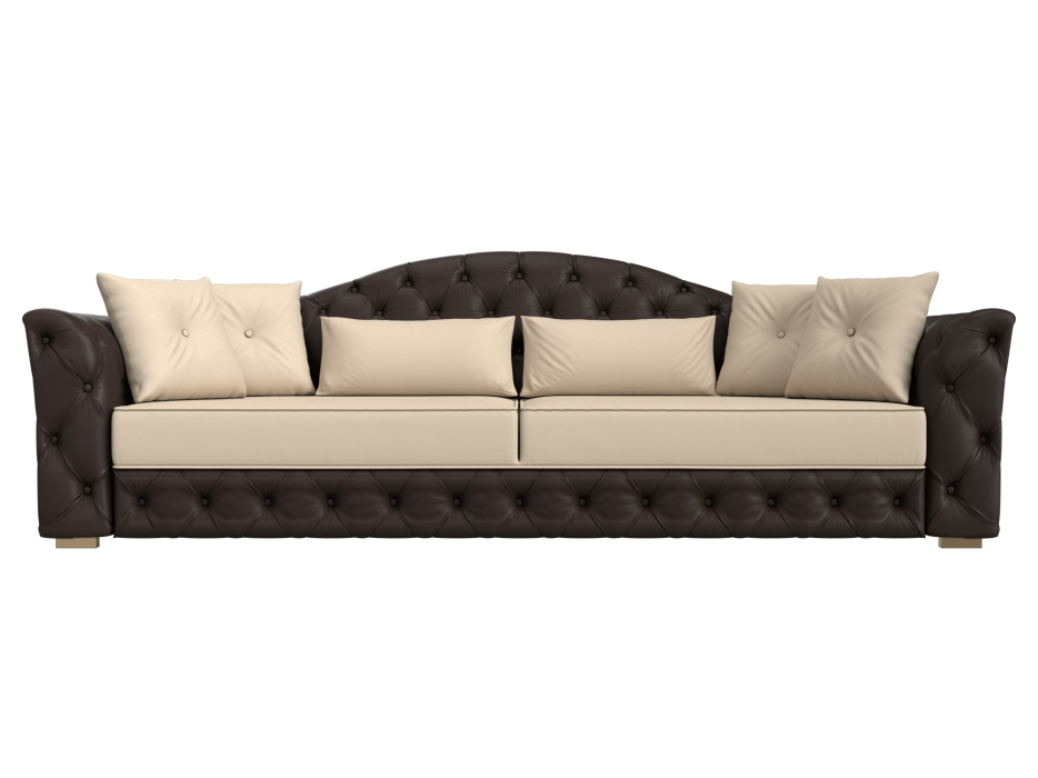 Диваны кровати со спальным местом, Прямой диван Артис, экокожа