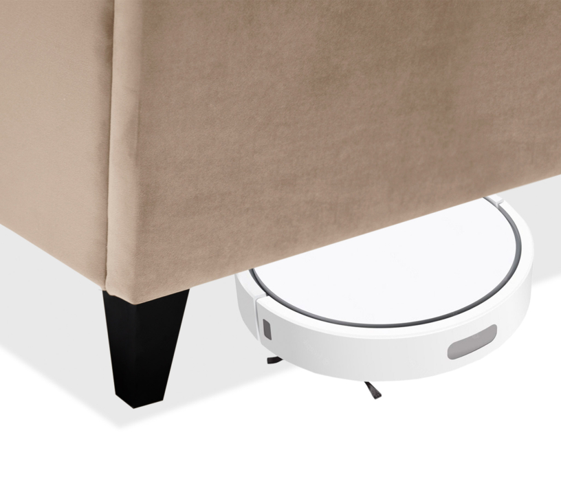 Мягкая кровать, Двуспальная кровать СЕЛИНА 180х200, с подъемным механизмом, велюр