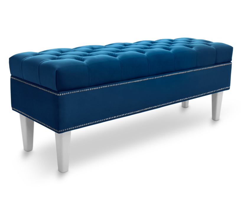 Банкетки, Пуф банкетка Париж 82 с ящиком, микровелюр