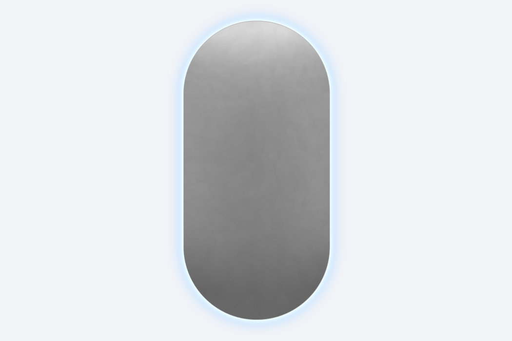 Зеркала в спальню, Зеркало с подсветкой GENGLASS NOLVIS NF LED XL, с проводом