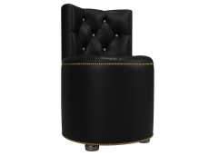 Пуфы дизайнерские, Пуф Саваж, экокожа